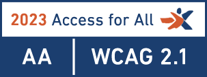 Accessible website compliance WCAG 2.1 AA certified by Access for All